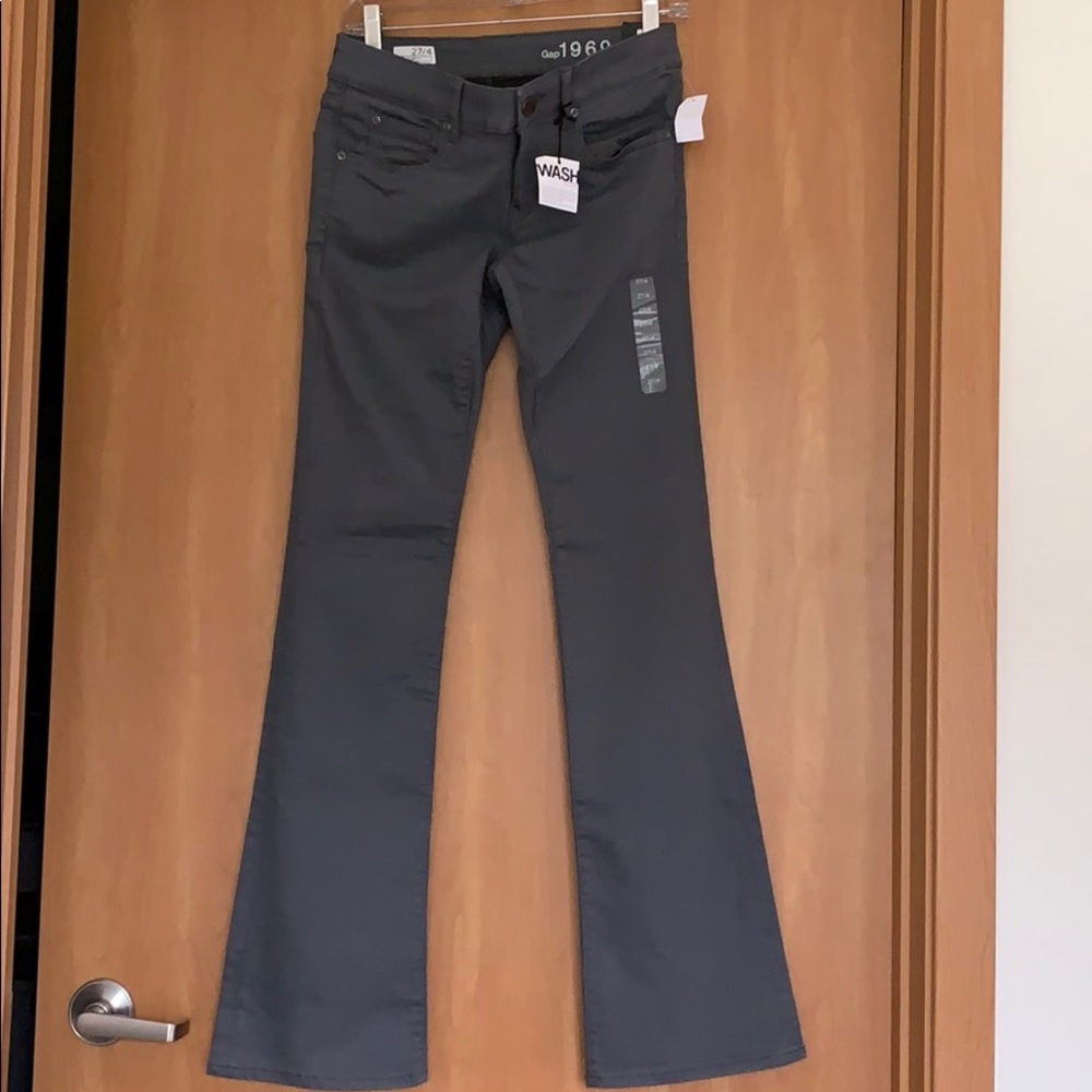 Gap gray wash denim *nwt